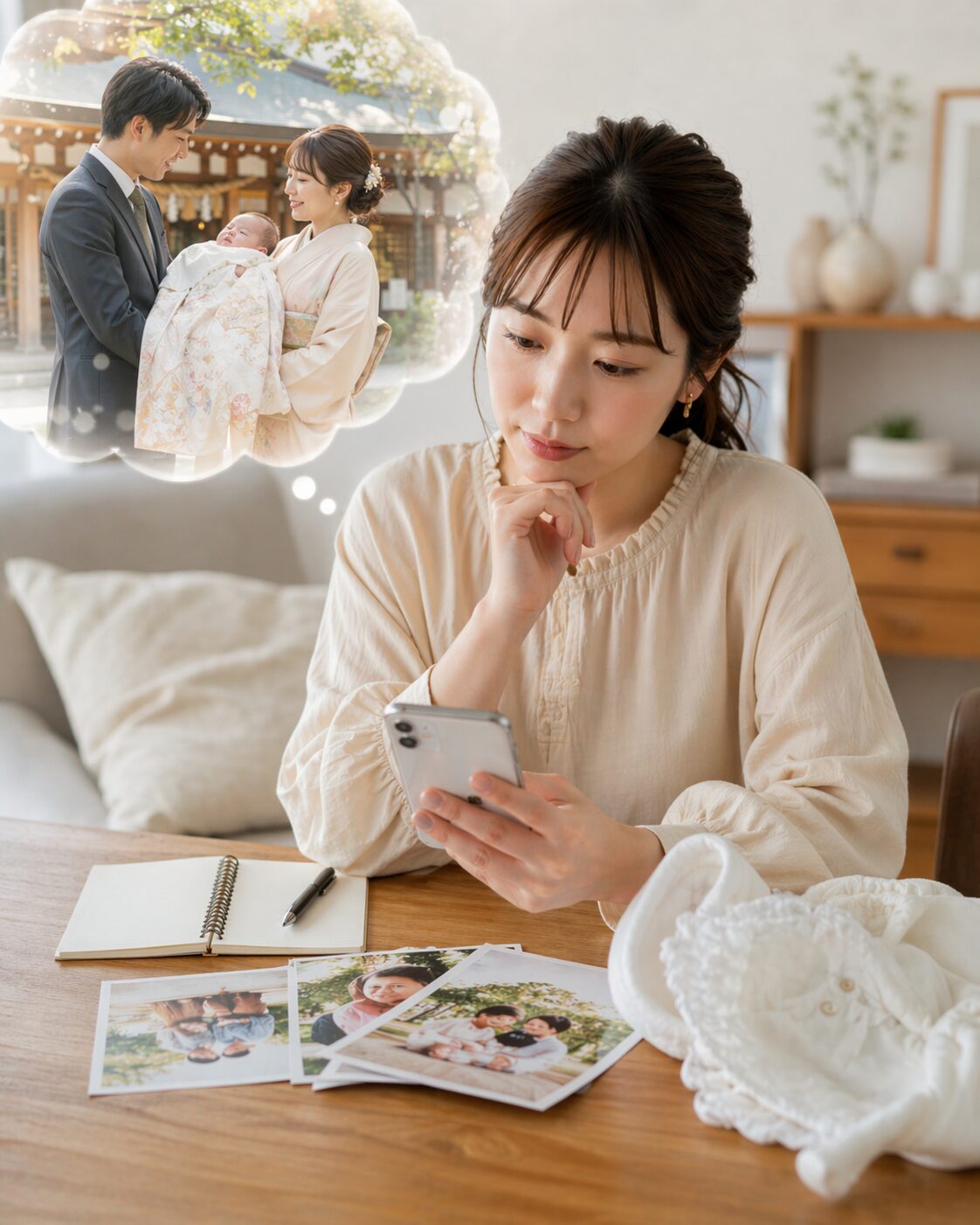自然な雰囲気で撮りたい